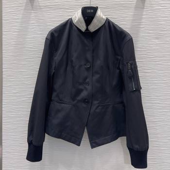 Dior Jacket Black 2025 DR101404 ( QI-251014127)