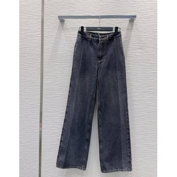 Dior Cotton Denim Jeans Black 2025 DR101502 (QI-251015012)