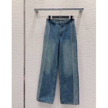 Dior Cotton Denim Jeans Blue 2025 DR101502 (QI-251015013)