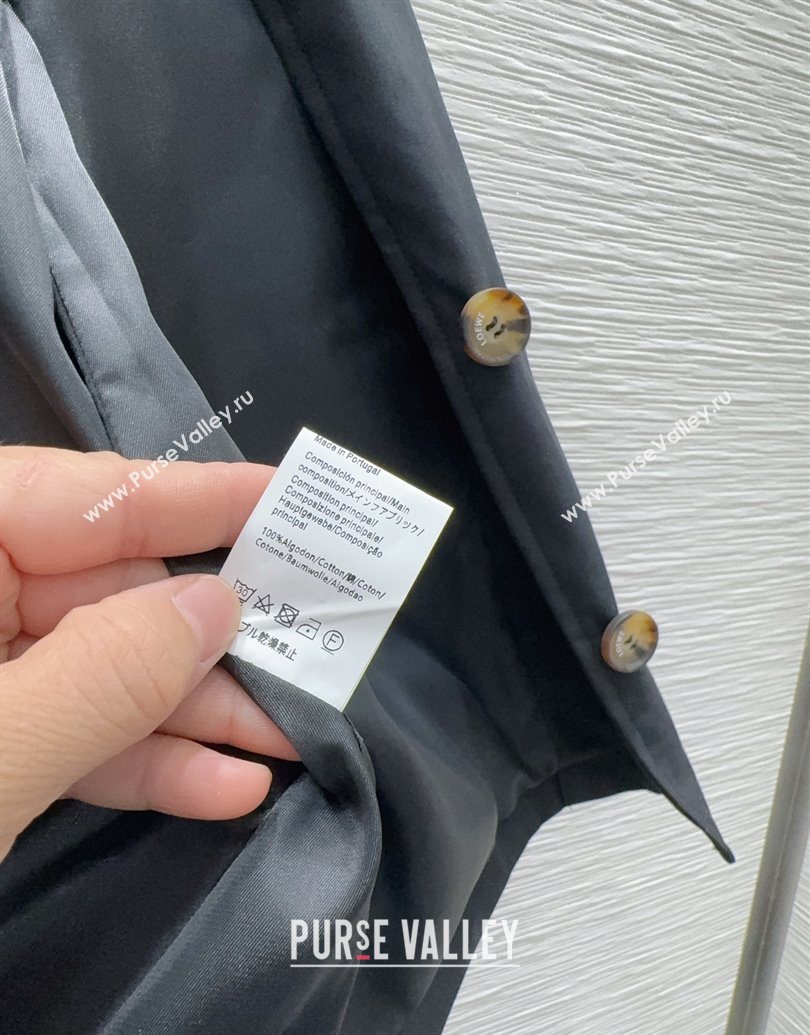 Loewe Cotton Jacket Black 2025 LW101501 (QI-251015019)