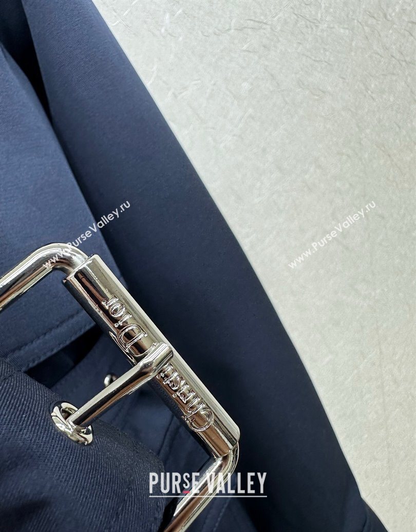 Dior Short Coat Blue 2025 DR101504 (QI-251015036)