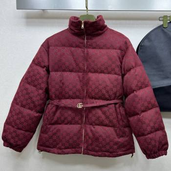 Gucci GG Down Jacket Red 2025 GG110613 (QI-251106013)