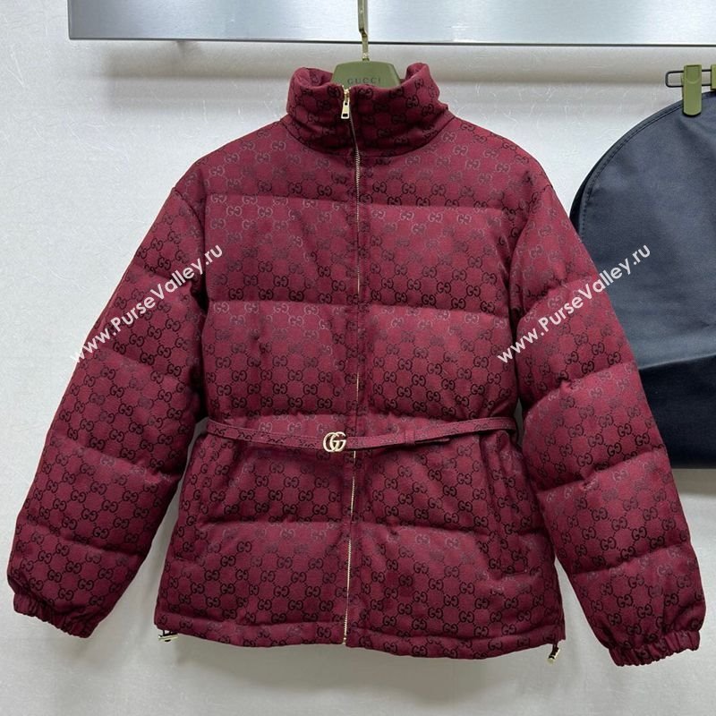 Gucci GG Down Jacket Red 2025 GG110613 (QI-251106013)