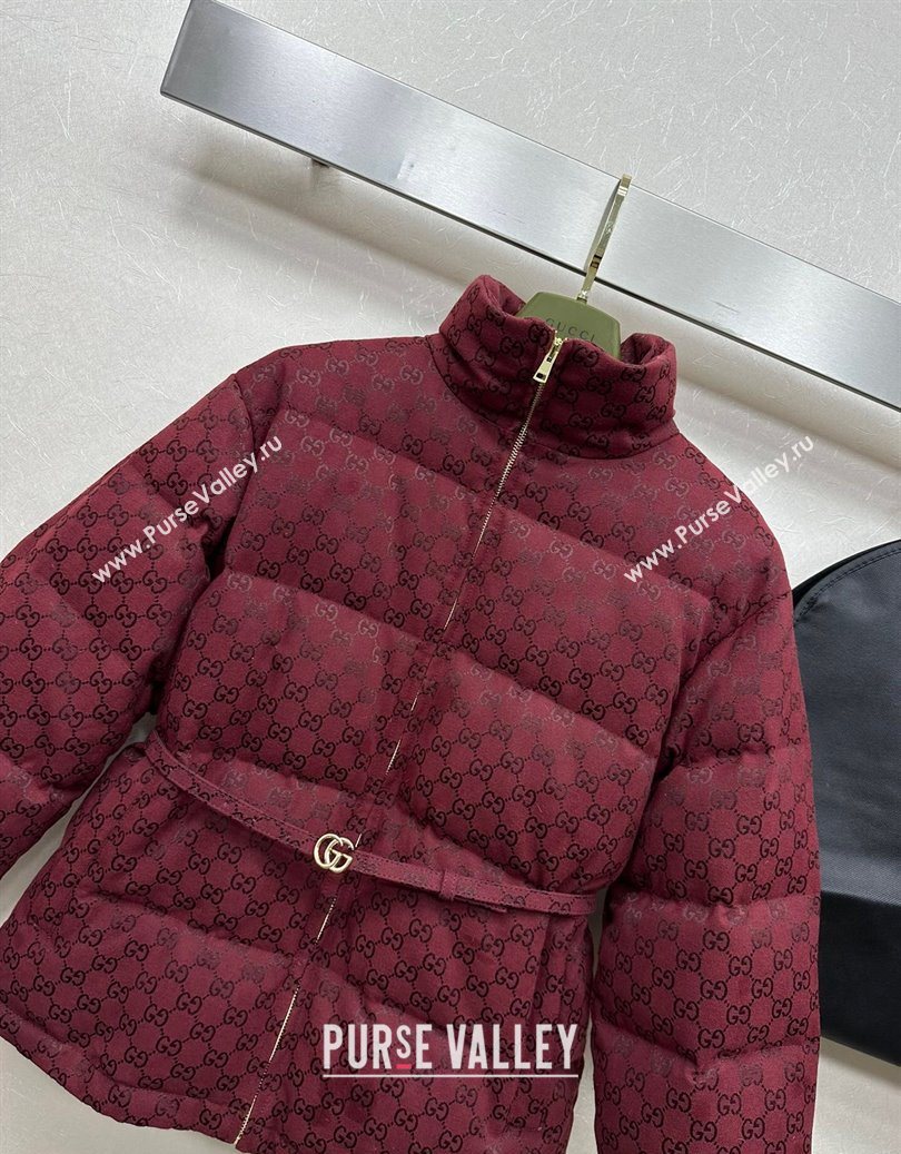 Gucci GG Down Jacket Red 2025 GG110613 (QI-251106013)