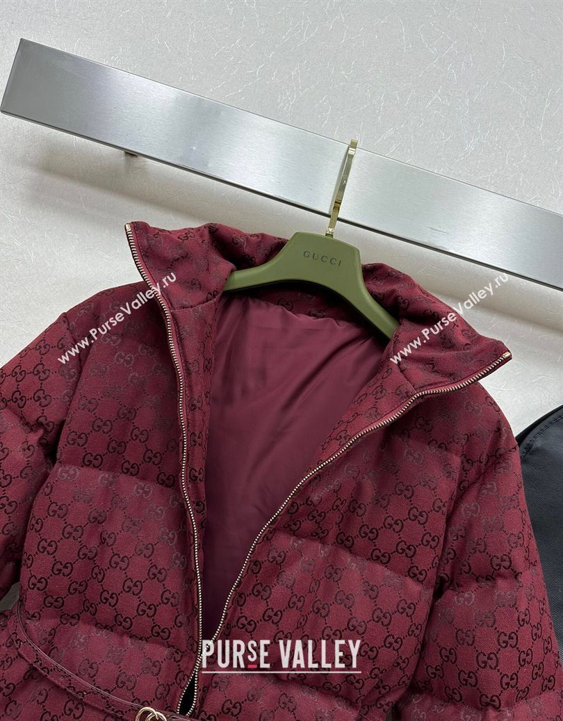 Gucci GG Down Jacket Red 2025 GG110613 (QI-251106013)