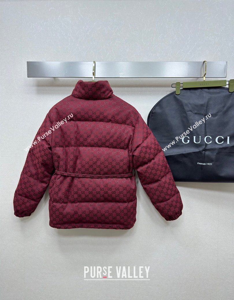 Gucci GG Down Jacket Red 2025 GG110613 (QI-251106013)