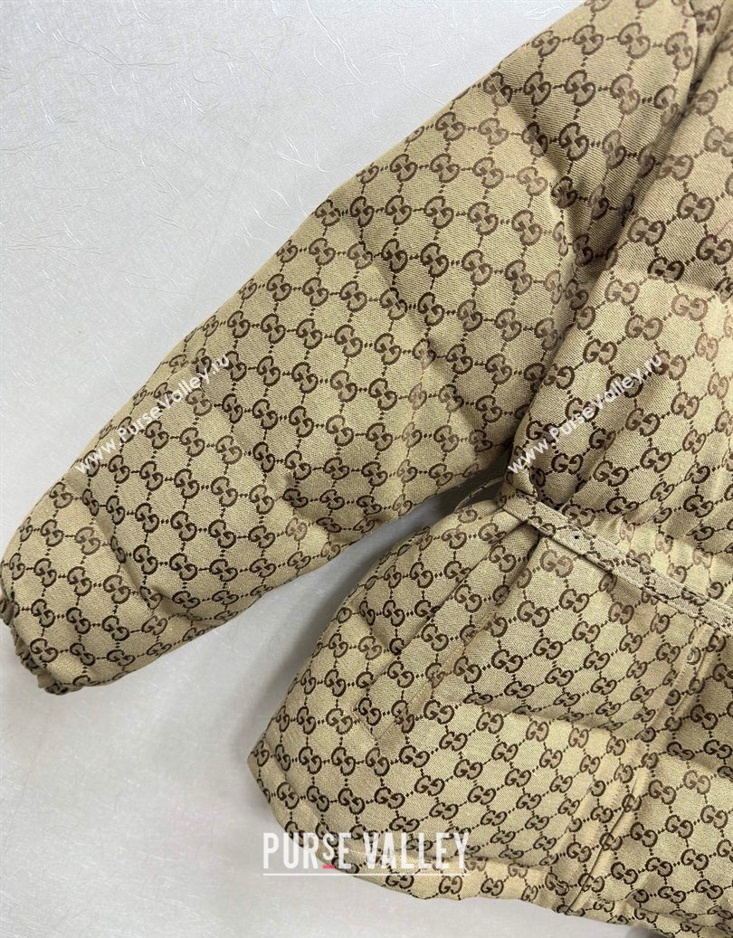 Gucci GG Down Jacket Beige 2025 GG110613 (QI-251106014)