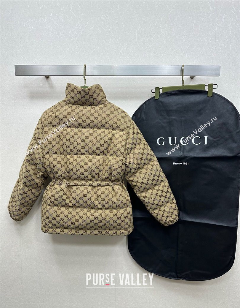 Gucci GG Down Jacket Beige 2025 GG110613 (QI-251106014)