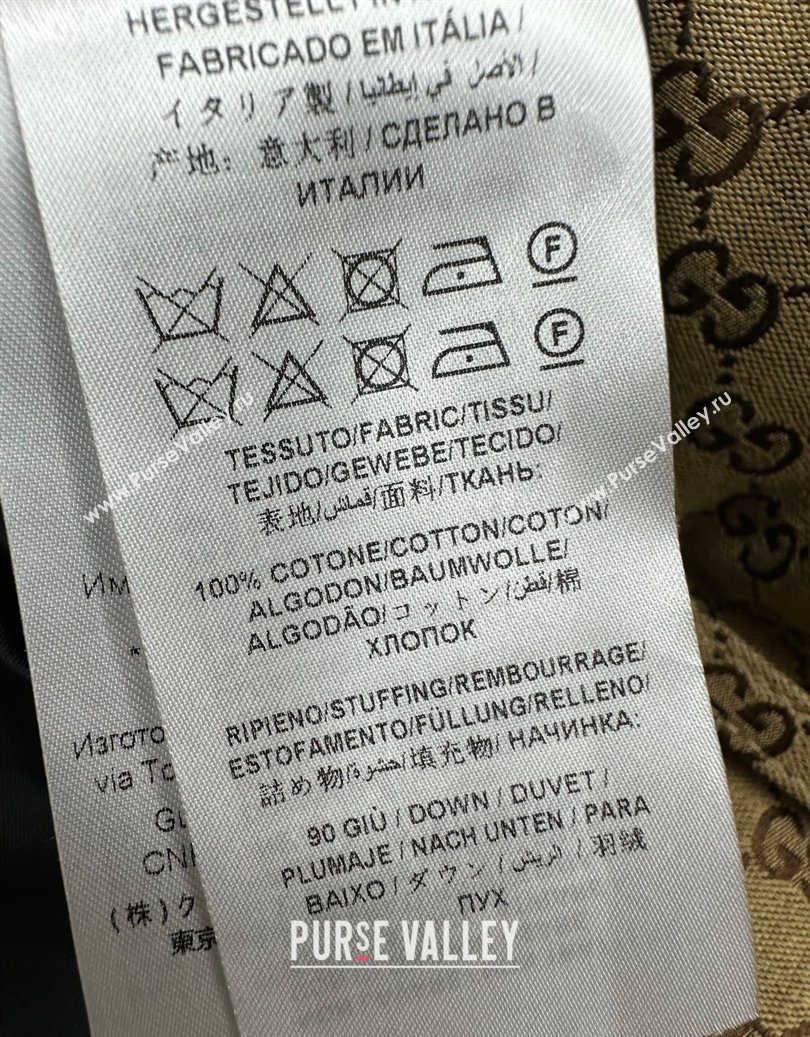 Gucci GG Down Jacket Beige 2025 GG110613 (QI-251106014)