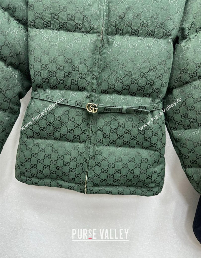 Gucci GG Down Jacket Green 2025 GG110613 (QI-251106015)