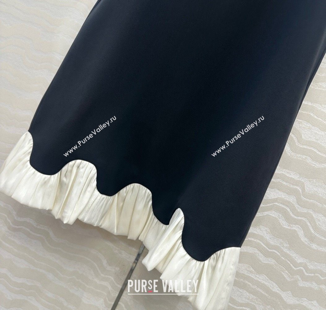 The Row Dress Black/White 2025 TR110609 (QI-251106009)