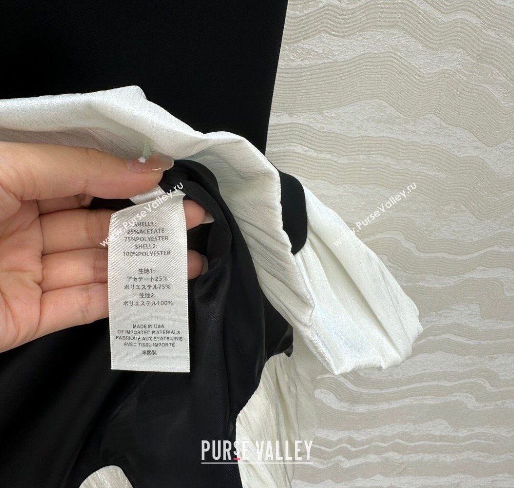 The Row Dress Black/White 2025 TR110609 (QI-251106009)