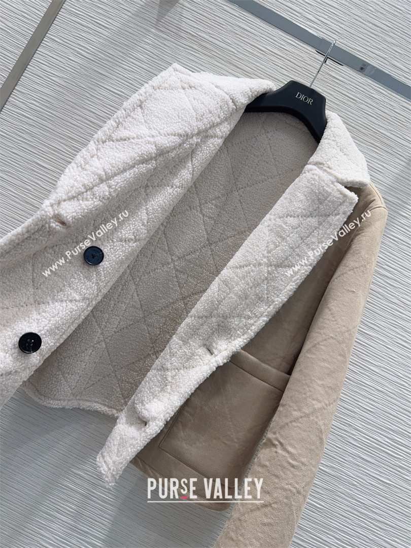 Dior Reversible Jacket Beige/White 2025 DR110627 (QI-251106027)