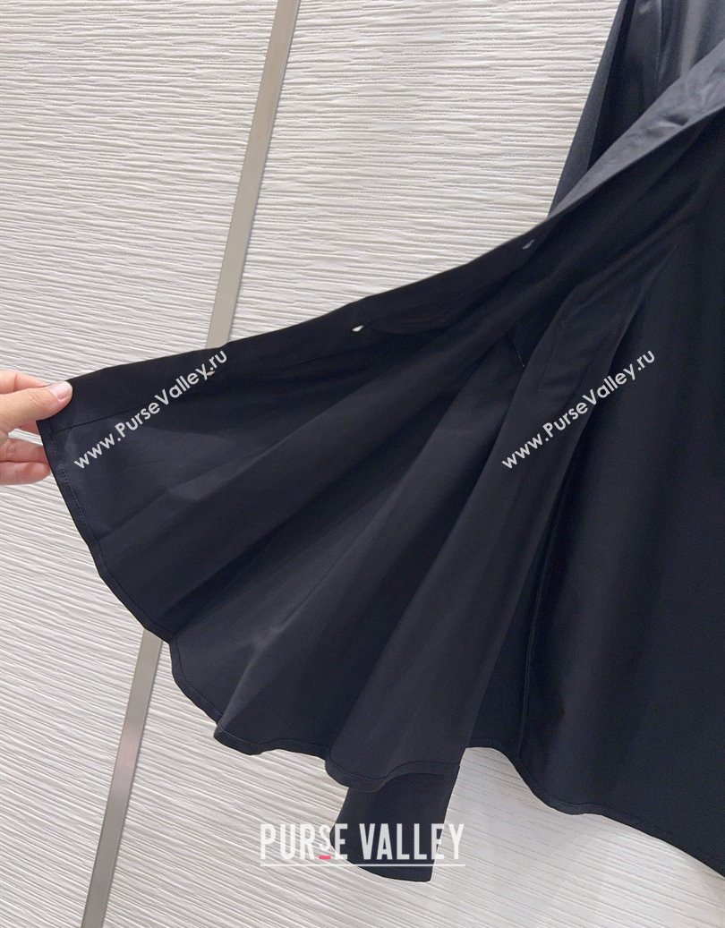 Prada Cotton Shirt Black 2025 DR110655 (QI-251106055)