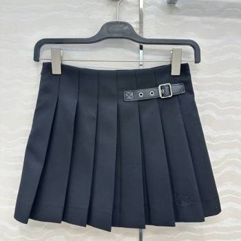 Loewe Mini Skirt Black 2025 LW110667 (QI-251106068)