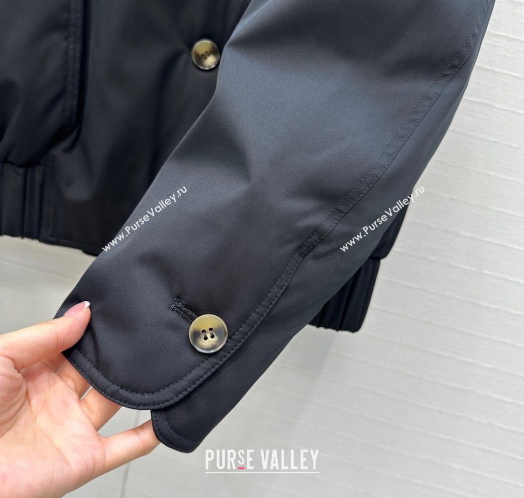 The Row Down Jacket Black 2025 TR110672 (QI-251106072)