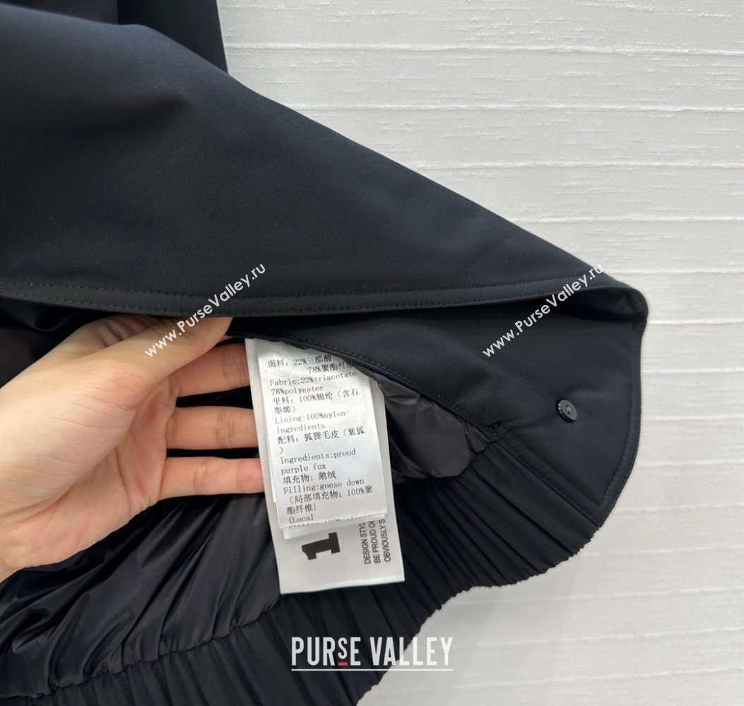 The Row Down Jacket Black 2025 TR110672 (QI-251106072)