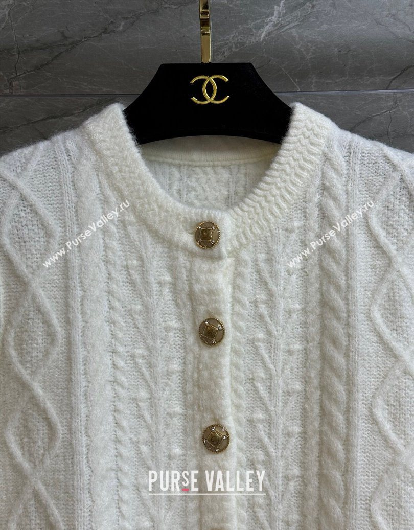 Chanel Cashmere Cardigan White 2025 CH110510 (QI-251106110)