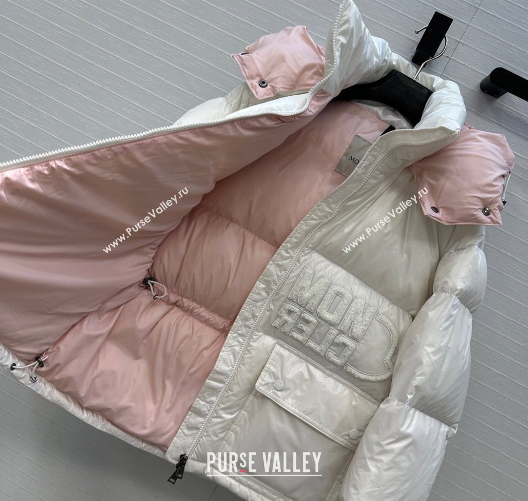 Moncler Abbaye Down Jacket White 2025 ML110601 (QI-251106094)