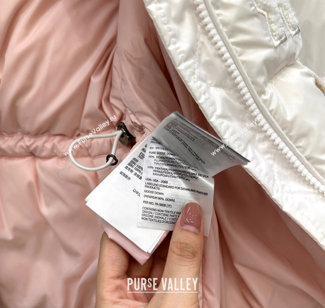 Moncler Abbaye Down Jacket White 2025 ML110601 (QI-251106094)