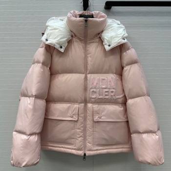 Moncler Abbaye Down Jacket Pink 2025 ML110601 (QI-251106096)