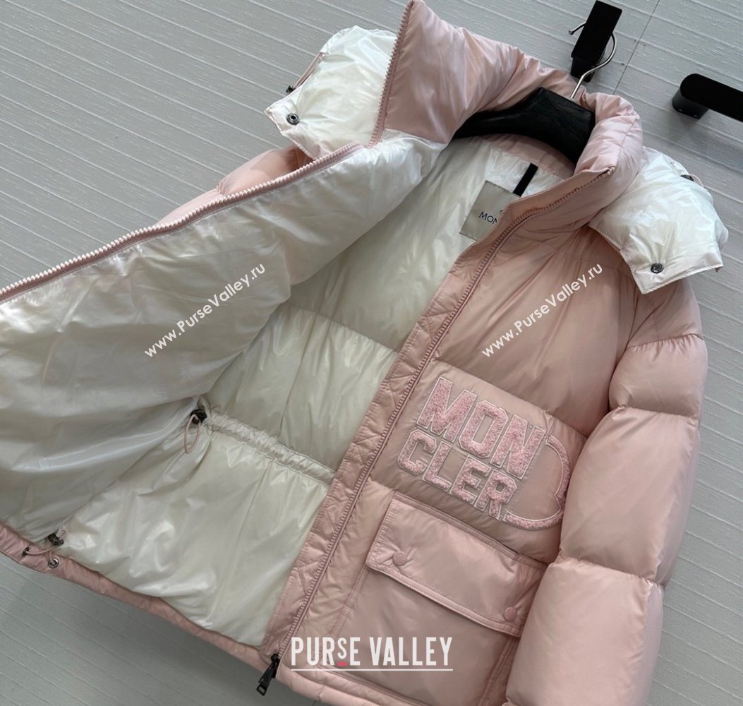 Moncler Abbaye Down Jacket Pink 2025 ML110601 (QI-251106096)