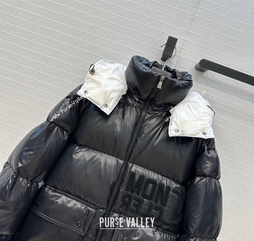 Moncler Abbaye Down Jacket Black 2025 ML110601 (QI-251106097)