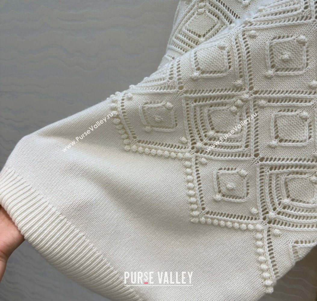 Loro Piana Cashmere Sweater White 2025 LP110602 (QI-251106098)