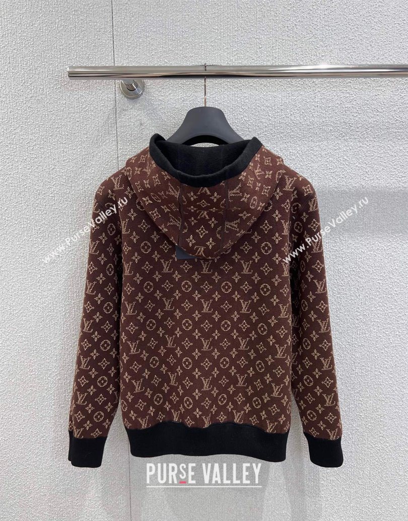 Louis Vuitton Wool Cotton Reversible Jacket Black/Monogram 2025 LV111501 (QI-251115013)