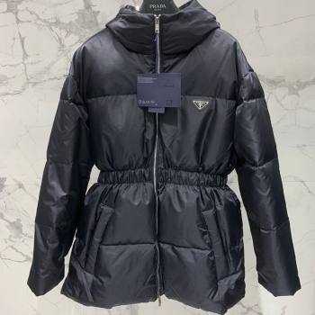 Prada Padded Jacket Black 2025 PR111523 (QI-251115023)