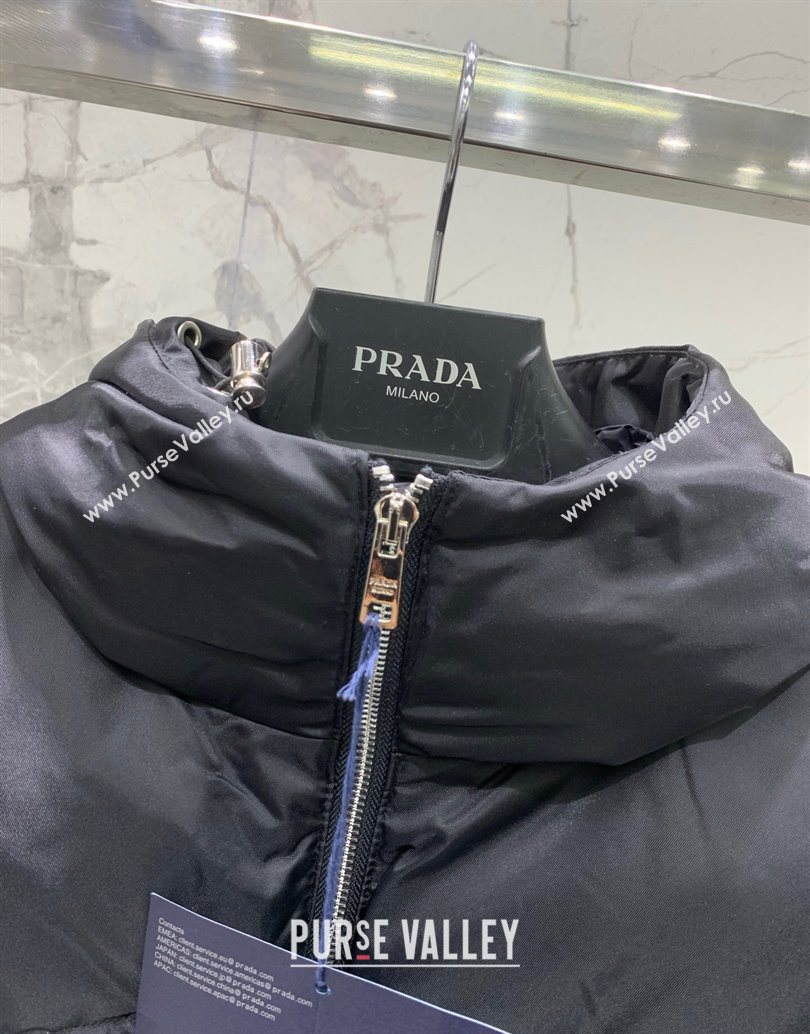 Prada Padded Jacket Black 2025 PR111523 (QI-251115023)