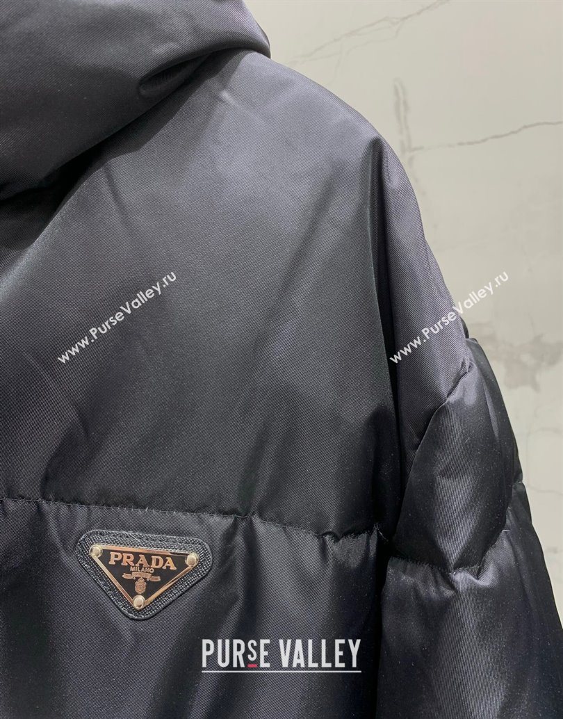 Prada Padded Jacket Black 2025 PR111523 (QI-251115023)