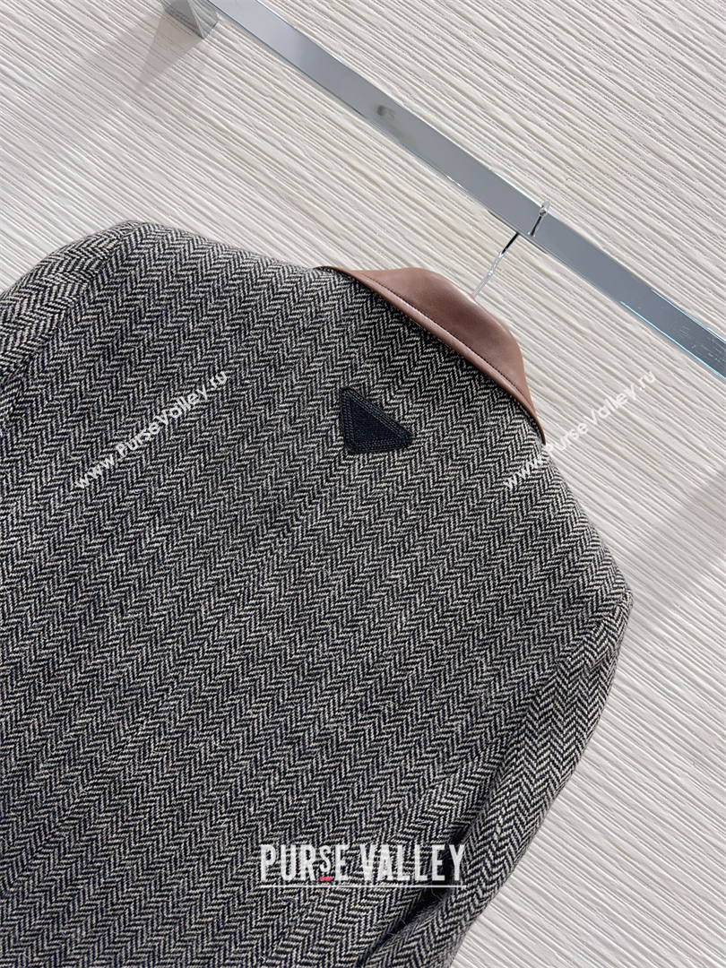 Prada Jacket Grey 2025 PR111520 (QI-251115020)