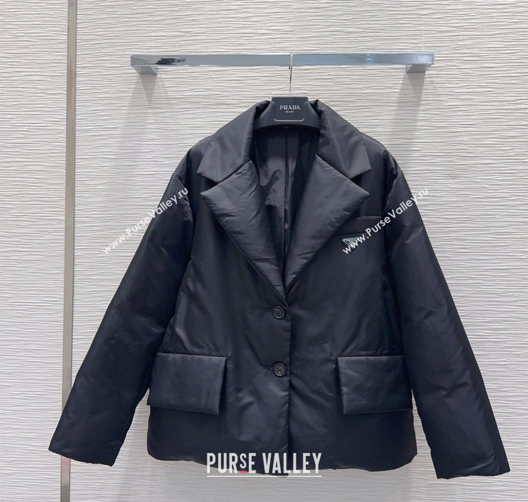 Prada Down Jacket Black 2025 PR120110 (QI-251201080)