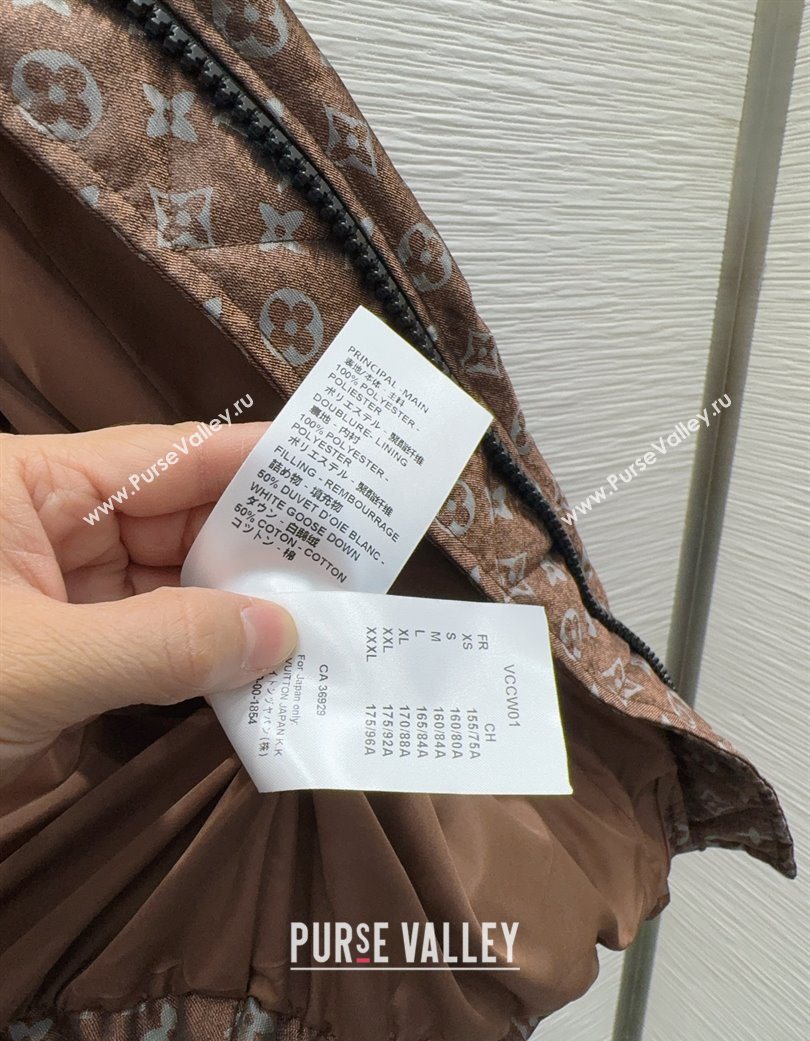 Louis Vuitton Down Jacket Brown 2025 1201 (QI-251201087)