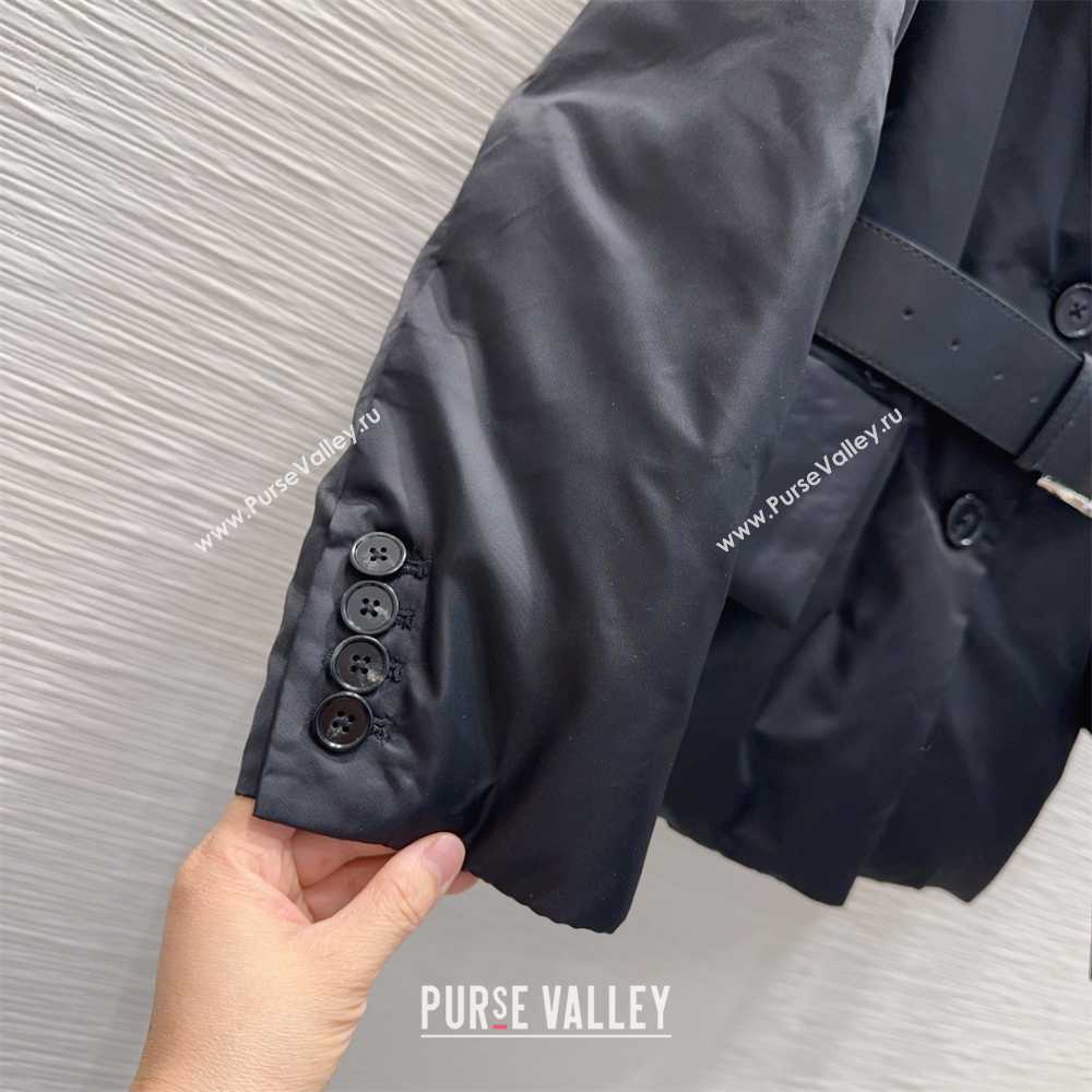 Prada Down Jacket Black 2025 PR120110 (QI-251201080)