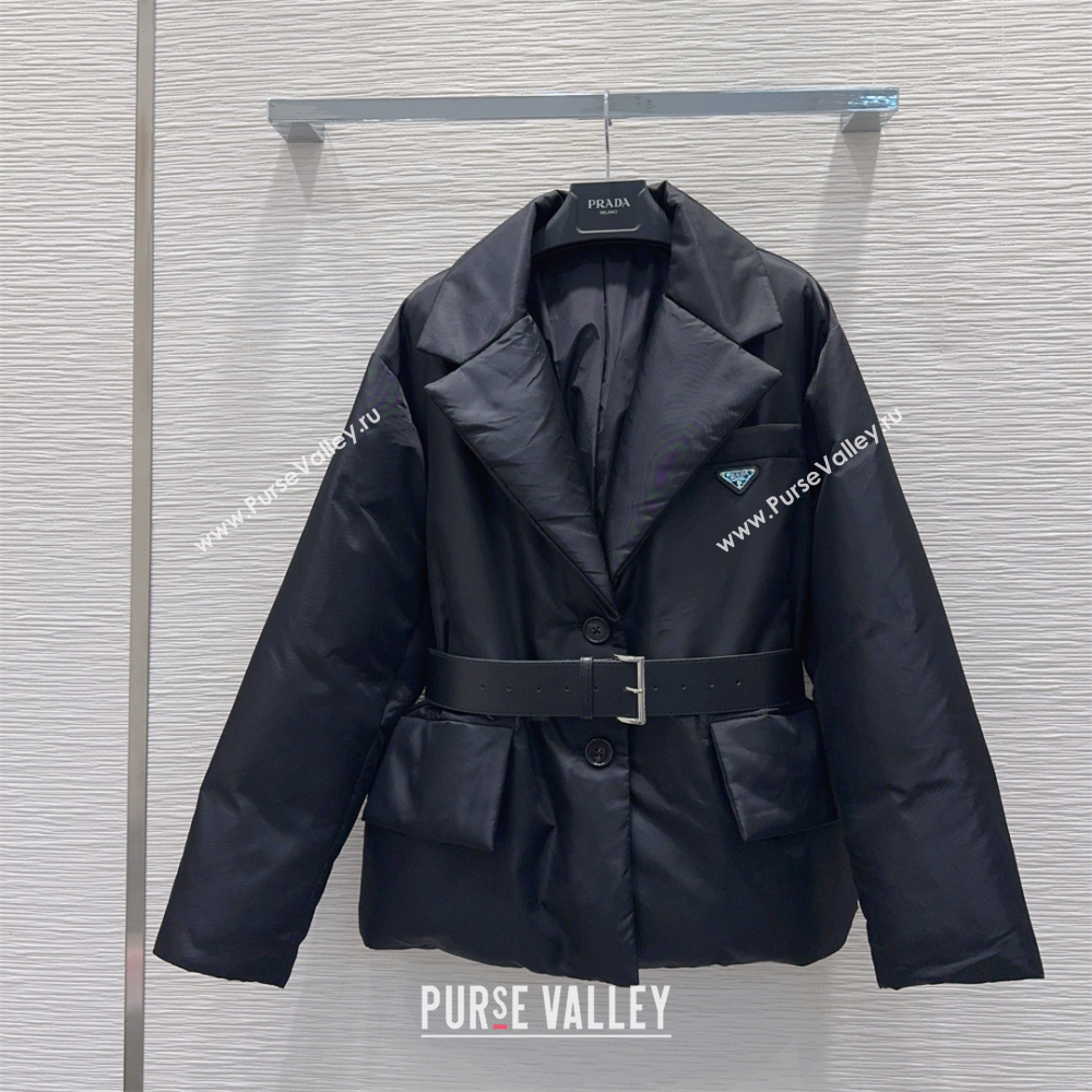 Prada Down Jacket Black 2025 PR120110 (QI-251201080)