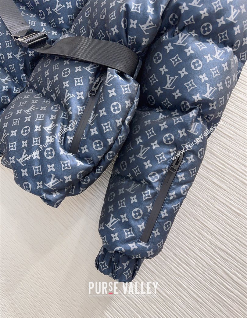 Louis Vuitton Down Jacket Blue 2025 1201 (QI-251201086)