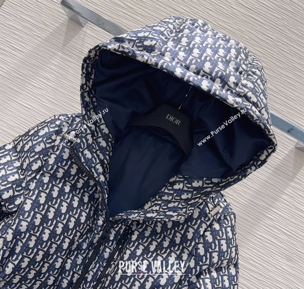 Dior Oblique Jacket Blue 2025 DR120101 (QI-251201090)