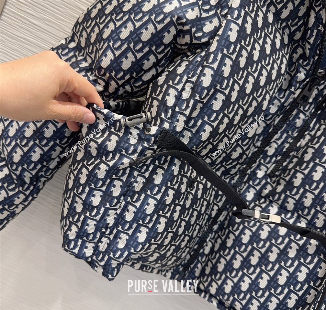 Dior Oblique Jacket Blue 2025 DR120101 (QI-251201090)