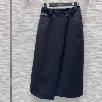 Prada Skirt Black 2025 PR120118 (QI-251201088)