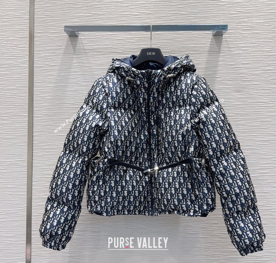 Dior Oblique Jacket Blue 2025 DR120101 (QI-251201090)