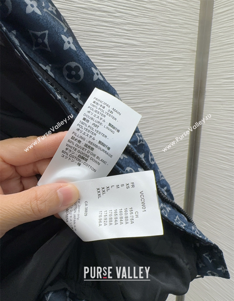 Louis Vuitton Down Jacket Blue 2025 1201 (QI-251201086)