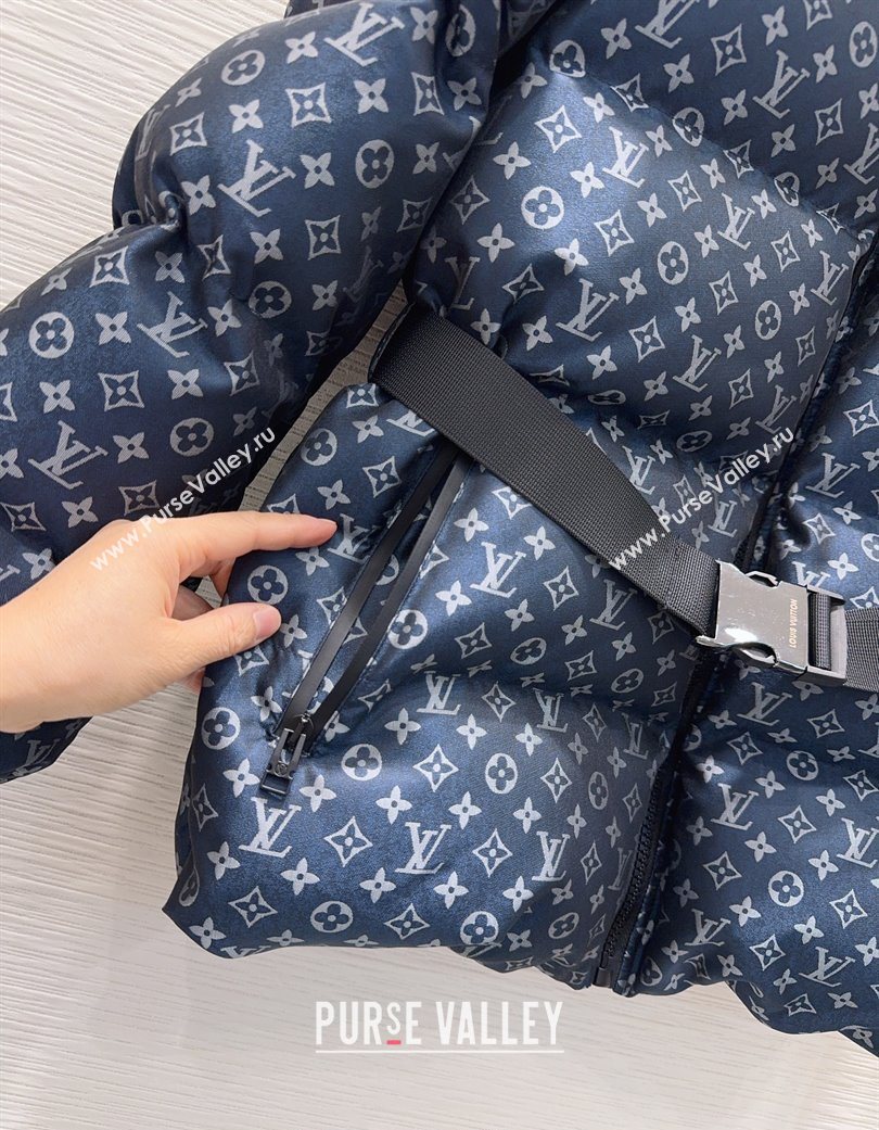 Louis Vuitton Down Jacket Blue 2025 1201 (QI-251201086)