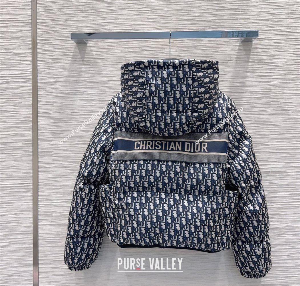 Dior Oblique Jacket Blue 2025 DR120101 (QI-251201090)