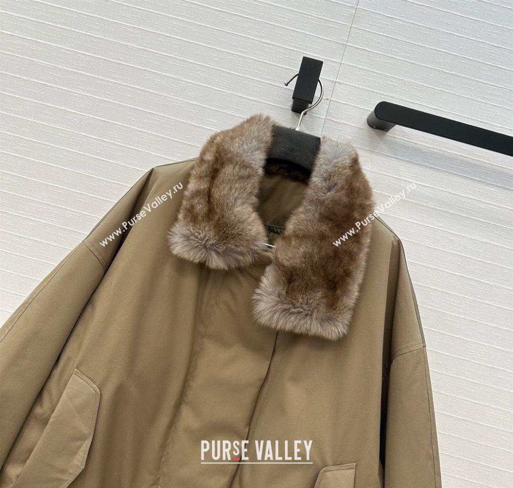 The Row Down Jacket Brown 2025 TR120201 (QI-251202048)