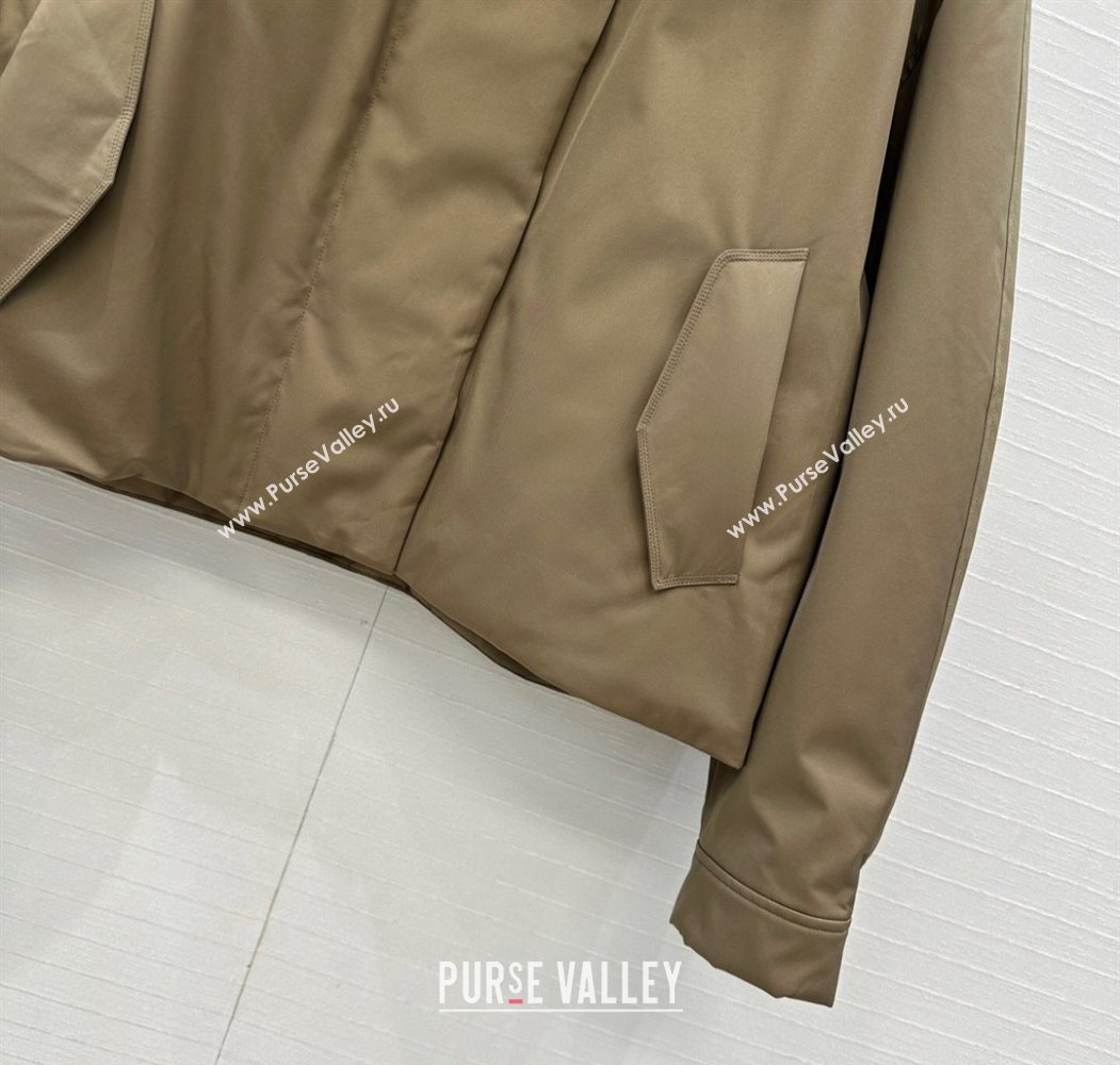 The Row Down Jacket Brown 2025 TR120201 (QI-251202048)