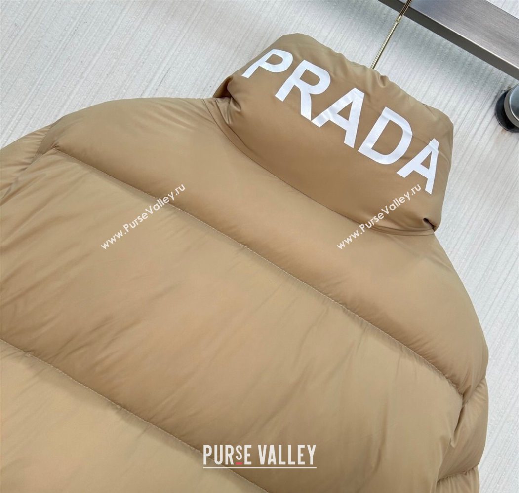 Prada Down Jacket Beige 2025 PR120207 (QI-251202007)