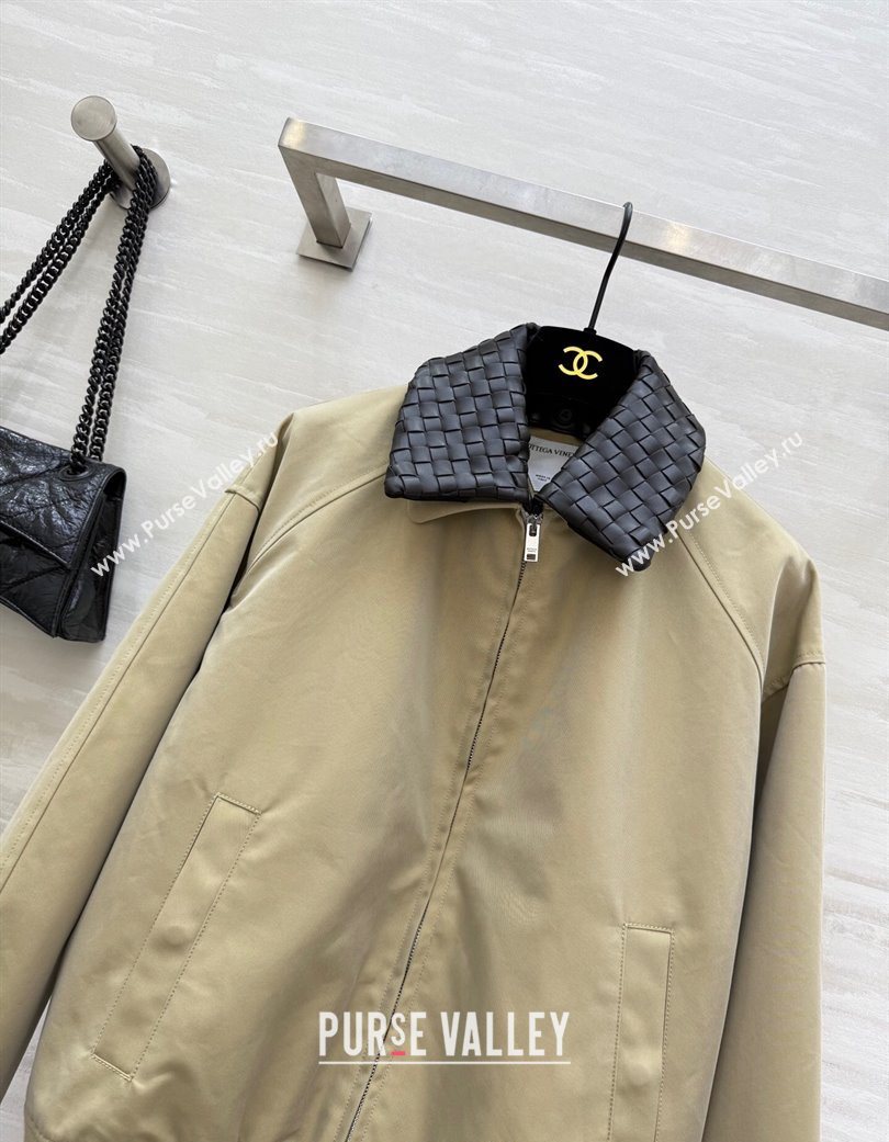 Bottega Veneta Khaki Jacket 2025 BV120262 (QI-251202063)