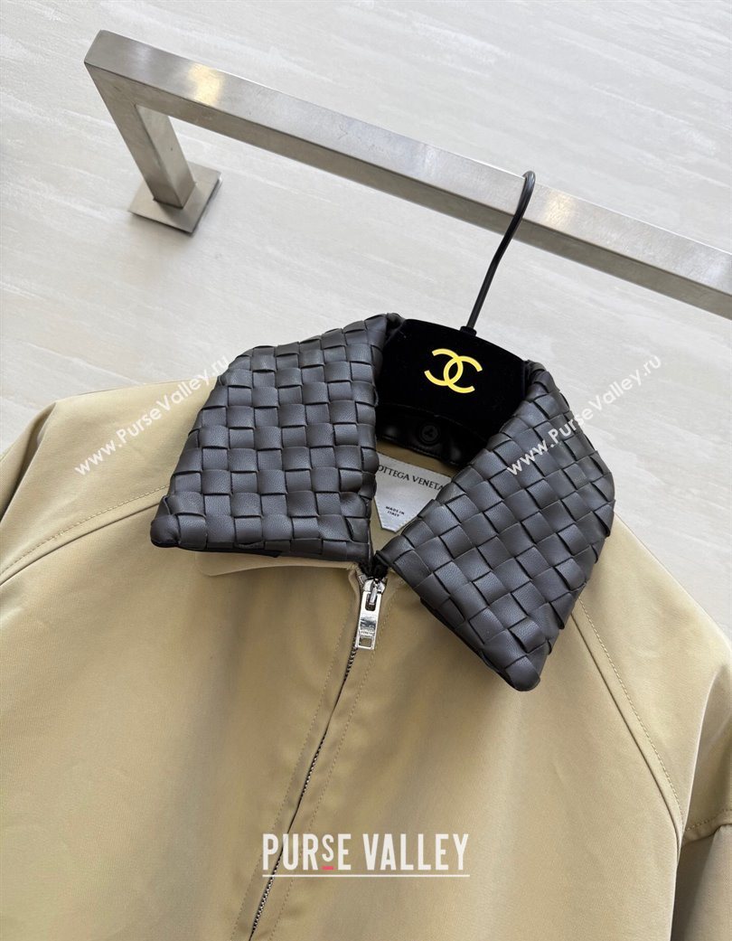 Bottega Veneta Khaki Jacket 2025 BV120262 (QI-251202063)